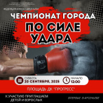 Чемпионат по силе удара пройдет впервые в Арсеньеве 20 сентября 