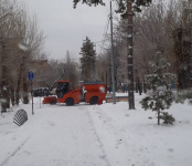 В Арсеньеве идет устранение последствий циклона