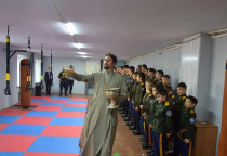 Торжественное открытие спортивного зала для занятий казачьими боевыми дисциплинами состоялось в Арсеньеве 