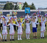 Большая городская спартакиада собрала воспитанников дошкольных образовательных учреждений города в День города на стадионе «Восток»