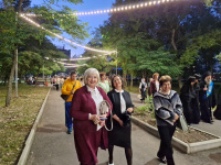 Презентация обновленного светового решения центральной аллеи парка «Восток» состоялась вечером 19 сентября.