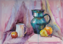 Юные художники – призеры олимпиады по живописи