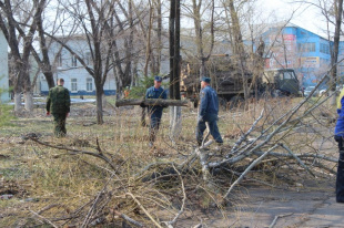 В Арсеньеве стартовал весенний двухмесячник по уборке территории