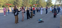 В Арсеньеве состоялось торжественное открытие летнего сезона танцевальных ретро-площадок