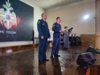 Торжественное мероприятие – в честь Дня пожарной охраны России