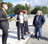 Общественные наблюдатели побывали на строящемся стадионе