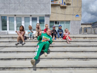 В  «Клубе Выходного дня» состоялась детская развлекательная программа «Ура выходной! Зажигаем всей семьёй!»