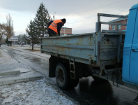 В Арсеньеве идет ликвидация последствий ледяного дождя