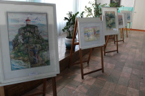 «Моя Родина - Россия»: выставка работ учащихся открыта в Детской школе искусств ко Дню народного единства 