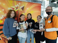 Акция, посвященная снятию блокады Ленинграда