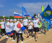 Торжественное открытие краевой Спартакиады медицинских работников состоялось сегодня на стадионе «Восток»